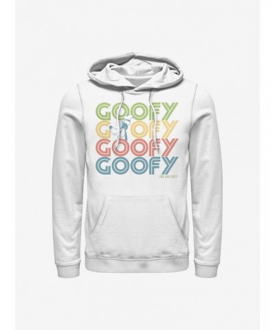 Disney Goofy Retro Stack Goofy Hoodie $14.37 Hoodies