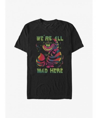 Disney Alice In Wonderland Cheshire Rainbow T-Shirt $8.37 T-Shirts