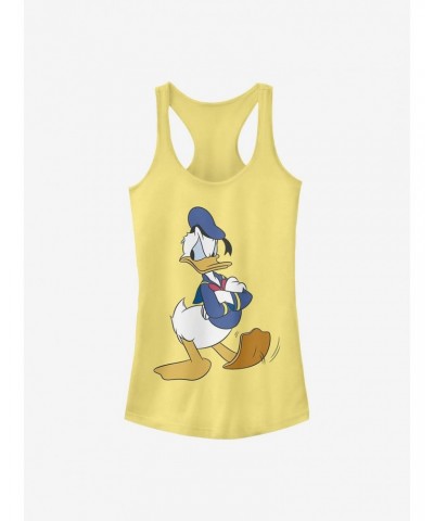 Disney Donald Duck Traditional Donald Girls Tank $8.22 Tanks