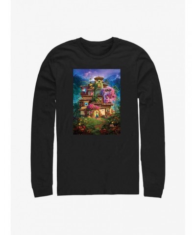 Disney Encanto Madrigal House Poster Long-Sleeve T-Shirt $15.79 T-Shirts