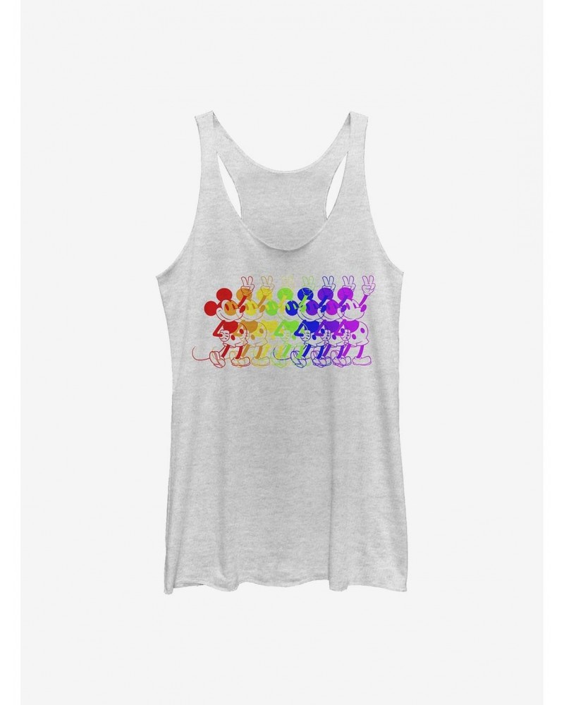 Disney Mickey Mouse Rainbow Mouse Girls Tank $10.36 Tanks