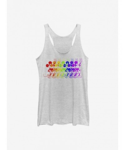 Disney Mickey Mouse Rainbow Mouse Girls Tank $10.36 Tanks