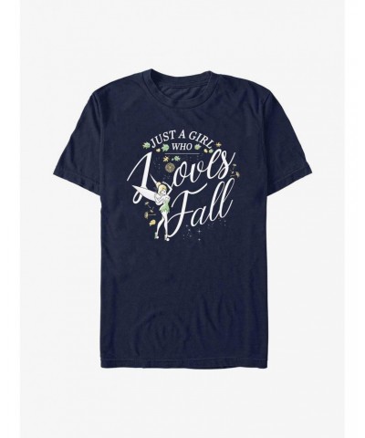 Disney Tinker Bell Tink Loves Fall T-Shirt $8.37 T-Shirts