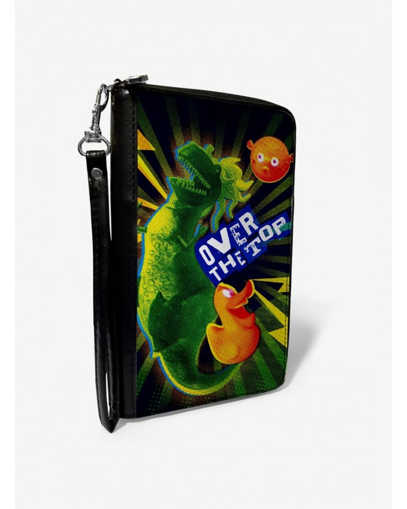 Disney Pixar Toy Story Partysaurus Rex Over Top Zip Around Wallet $12.91 Wallets