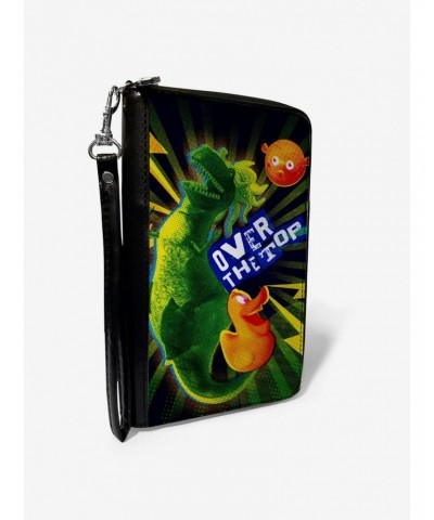 Disney Pixar Toy Story Partysaurus Rex Over Top Zip Around Wallet $12.91 Wallets