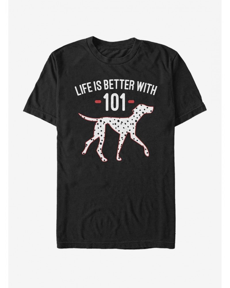 Disney 101 Dalmatians Better With T-Shirt $10.99 T-Shirts