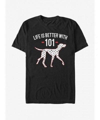 Disney 101 Dalmatians Better With T-Shirt $10.99 T-Shirts