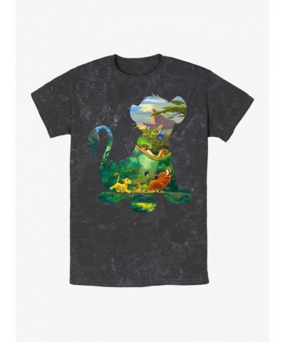 Disney The Lion King Cub Life Mineral Wash T-Shirt $11.91 T-Shirts