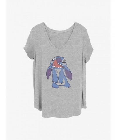 Disney Lilo & Stitch In My Head Girls T-Shirt Plus Size $13.01 T-Shirts