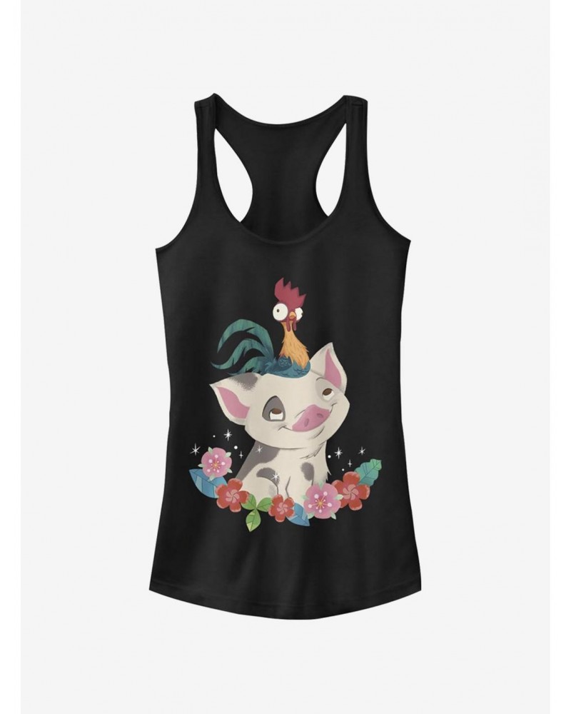 Disney Moana Tropical Buddies Girls Tank $9.96 Tanks