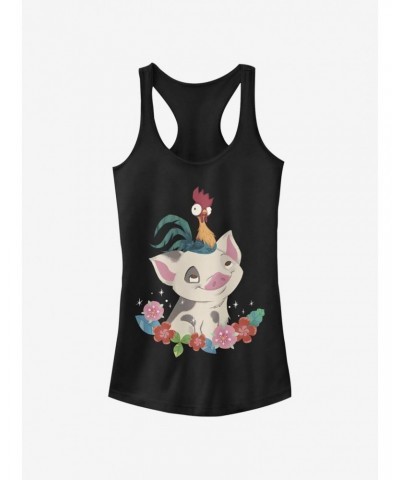 Disney Moana Tropical Buddies Girls Tank $9.96 Tanks