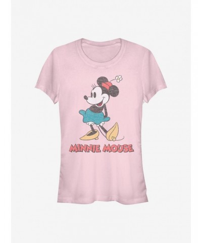 Disney Minnie Mouse Vintage Minnie Girls T-Shirt $11.95 T-Shirts