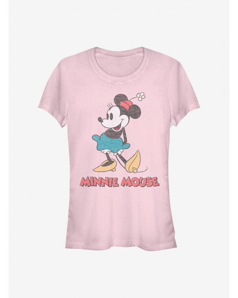 Disney Minnie Mouse Vintage Minnie Girls T-Shirt $11.95 T-Shirts