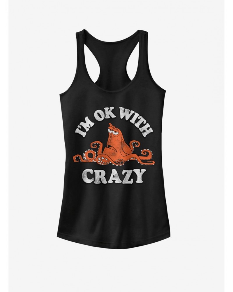 Disney Pixar Finding Dory I'm Ok With Crazy Girls Tank $11.70 Tanks