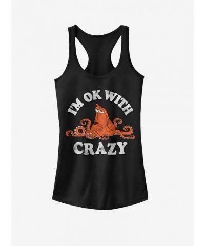 Disney Pixar Finding Dory I'm Ok With Crazy Girls Tank $11.70 Tanks