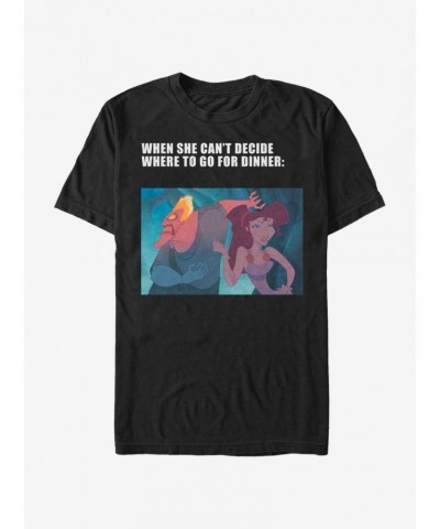 Disney Villains Hades Dinner Meme T-Shirt $10.76 T-Shirts