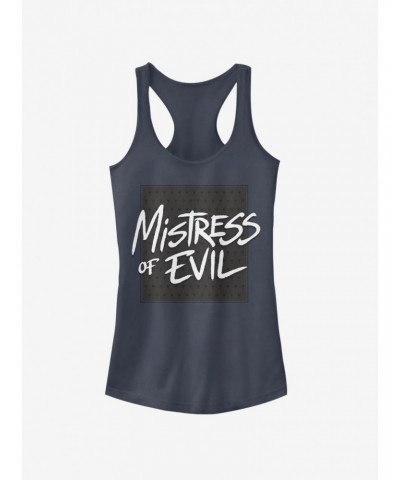 Disney Maleficent: Mistress Of Evil Bold Text Girls Tank $11.45 Tanks