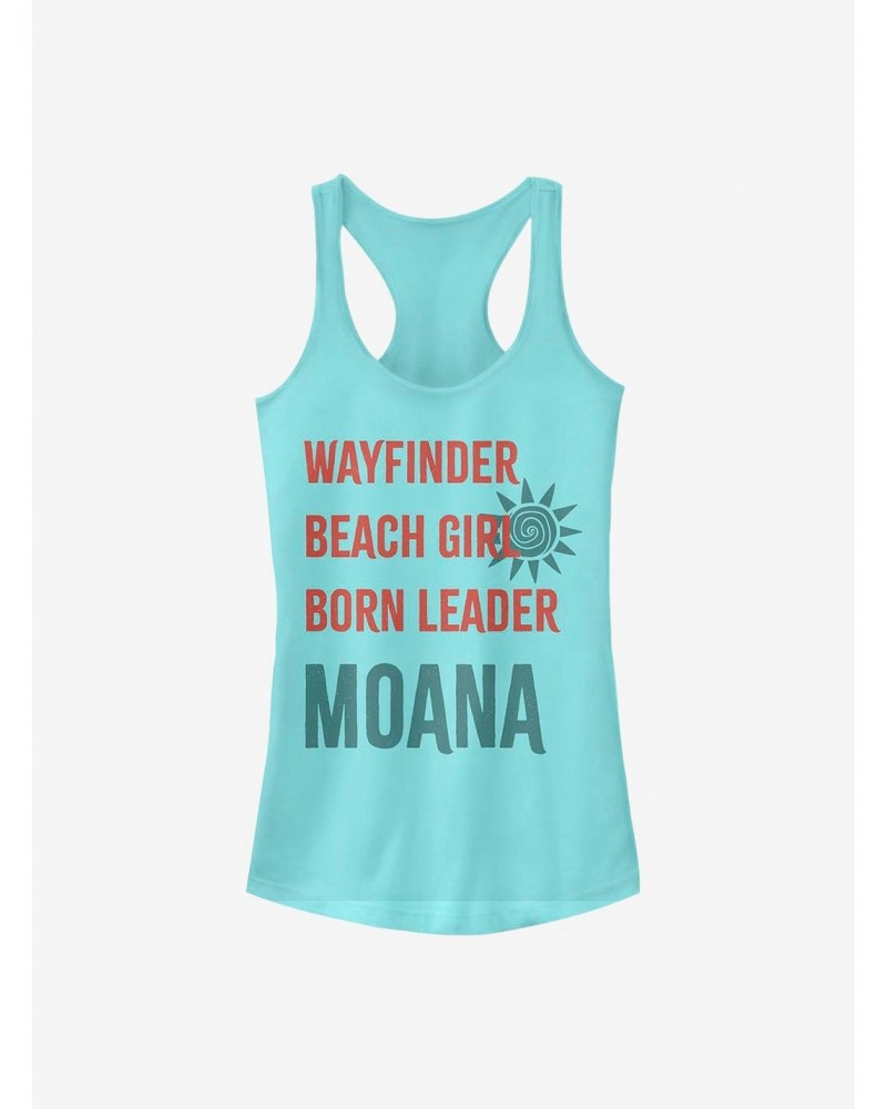 Disney Moana Born Leader Girls Tank $9.71 Tanks