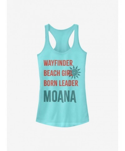 Disney Moana Born Leader Girls Tank $9.71 Tanks