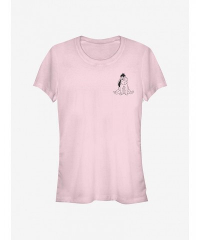 Disney Winnie The Pooh Vintage Line Eeyore Girls T-Shirt $8.22 T-Shirts