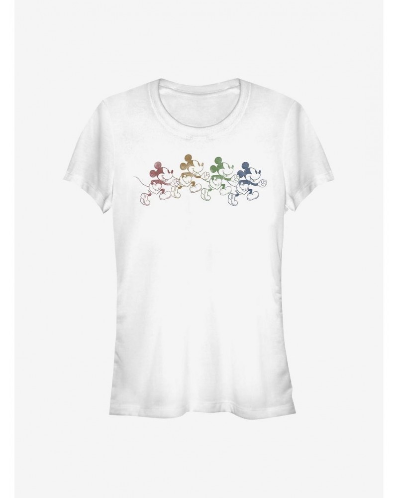 Disney Mickey Mouse Mickey Walk Girls T-Shirt $9.71 T-Shirts