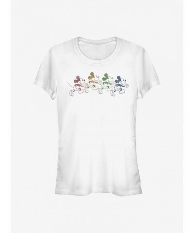 Disney Mickey Mouse Mickey Walk Girls T-Shirt $9.71 T-Shirts