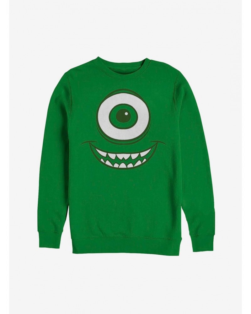 Monsters Inc. Mike Wazowski Eye Sweatshirt $16.61 Sweatshirts