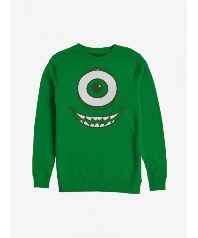 Monsters Inc. Mike Wazowski Eye Sweatshirt $16.61 Sweatshirts