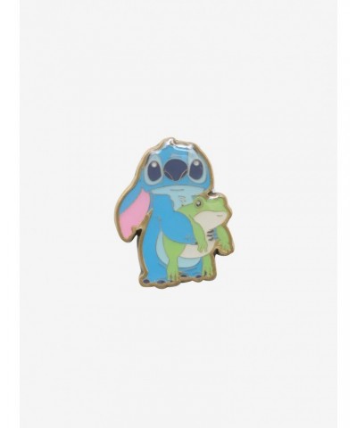 Loungefly Disney Lilo & Stitch Frog Enamel Pin $3.03 Pins