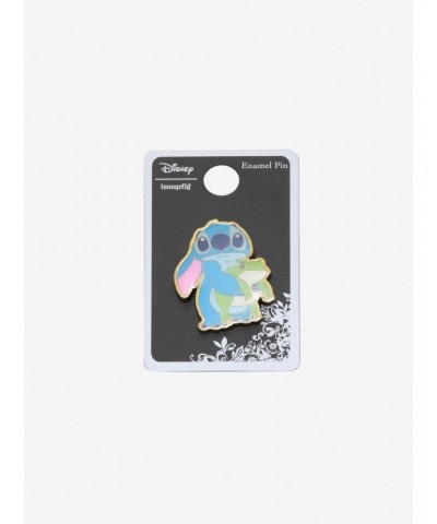 Loungefly Disney Lilo & Stitch Frog Enamel Pin $3.03 Pins