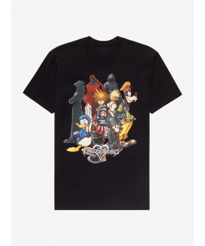 Disney Kingdom Hearts Group T-Shirt $8.60 T-Shirts