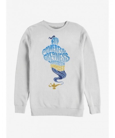 Disney Aladdin 2019 All Powerful Genie Sweatshirt $14.02 Sweatshirts