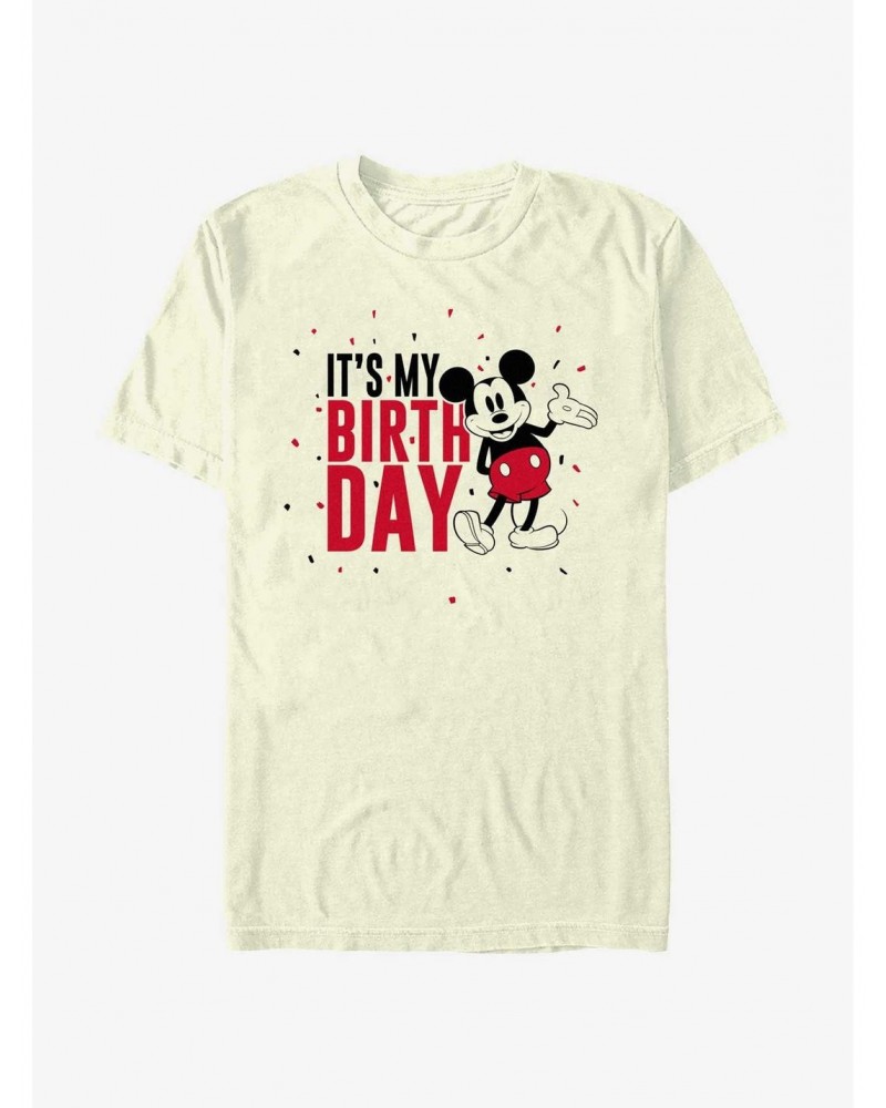 Disney Mickey Mouse Mickey It's My Birthday T-Shirt $8.37 T-Shirts