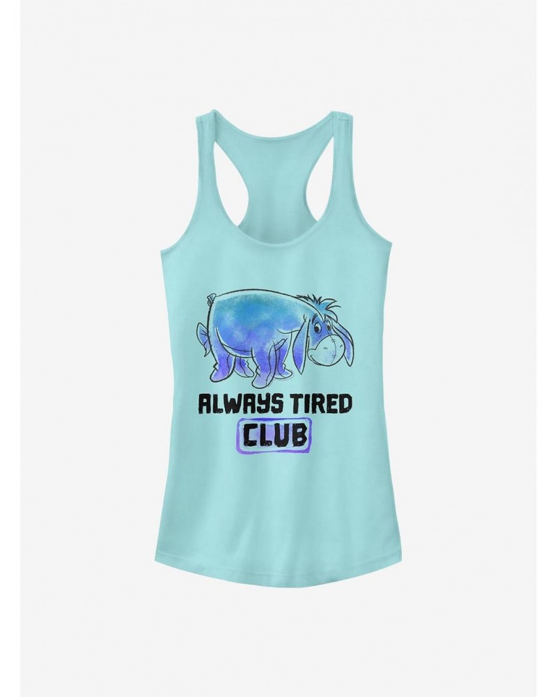 Disney Winnie The Pooh Eeyore Tired Club Girls Tank $8.47 Tanks