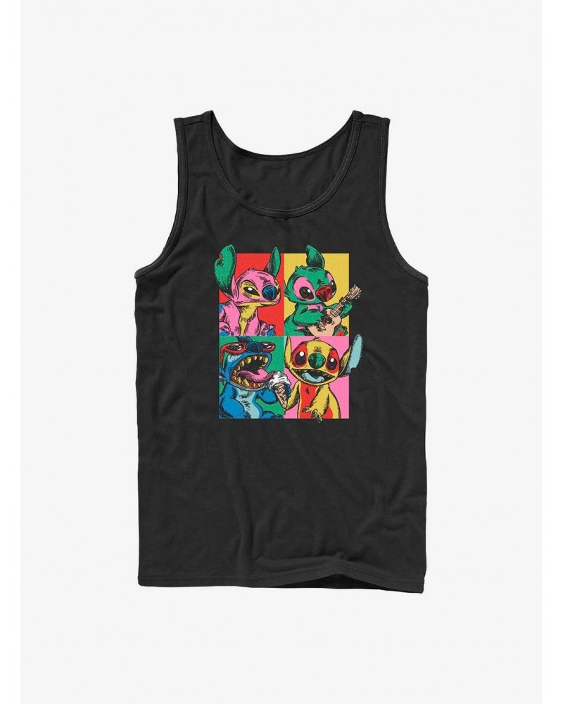 Disney Lilo & Stitch Grunge Stitch Tank $9.96 Tanks