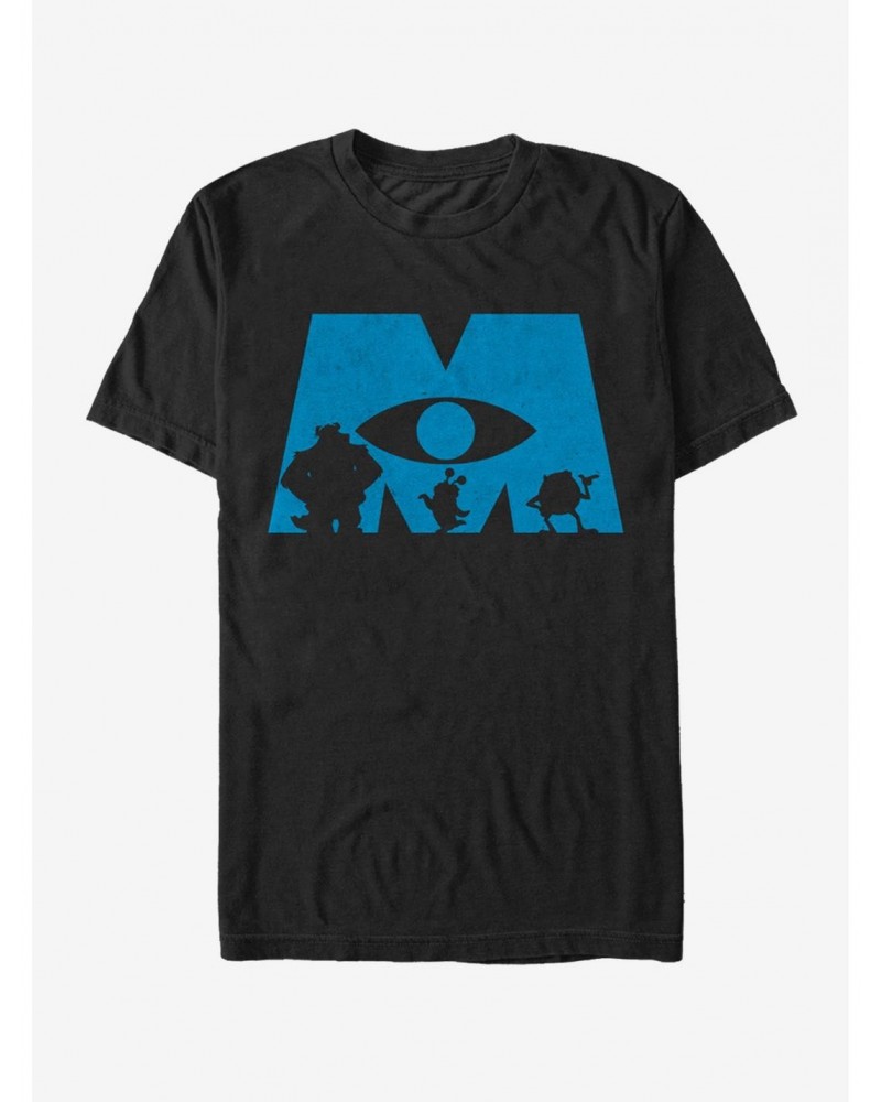 Monsters Inc. Logo Silhouette T-Shirt $11.71 T-Shirts