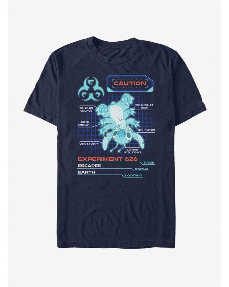 Disney Lilo & Stitch Experiment 626 T-Shirt $8.37 T-Shirts