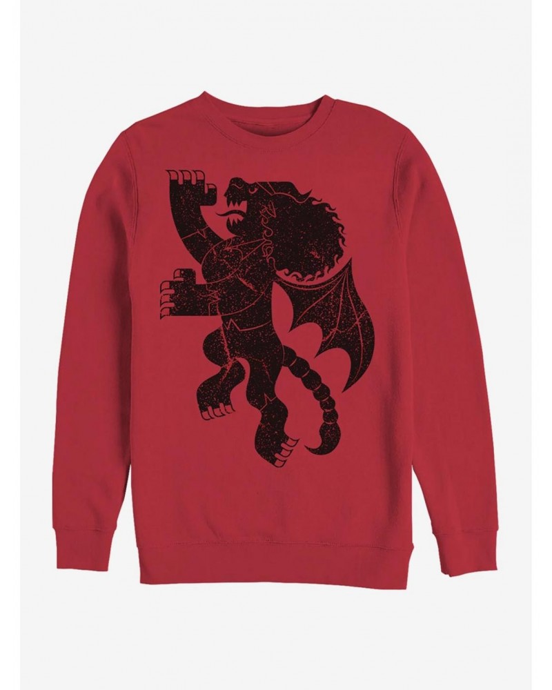 Disney Pixar Onward Manticore Tavern Crew Sweatshirt $13.65 Sweatshirts