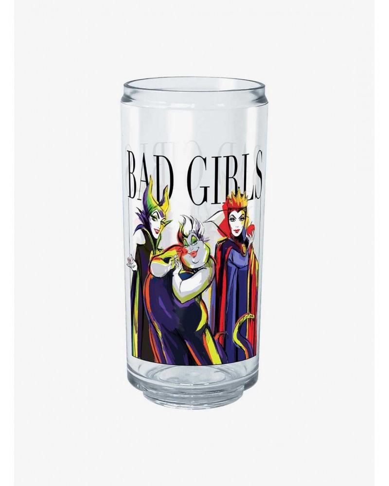 Disney Villains Bad Girls Maleficent, Ursula, & Evil Queen Can Cup $5.72 Cups