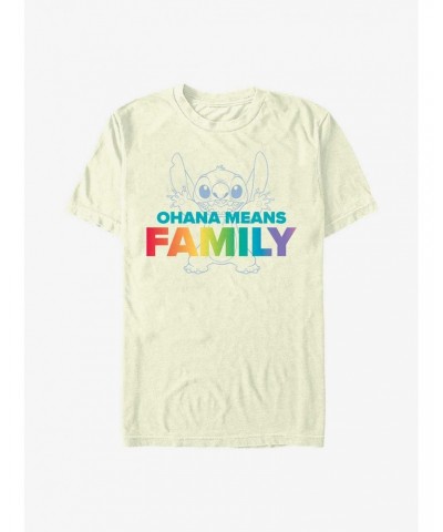 Disney Lilo & Stitch Ohana Pride T-Shirt $7.41 T-Shirts