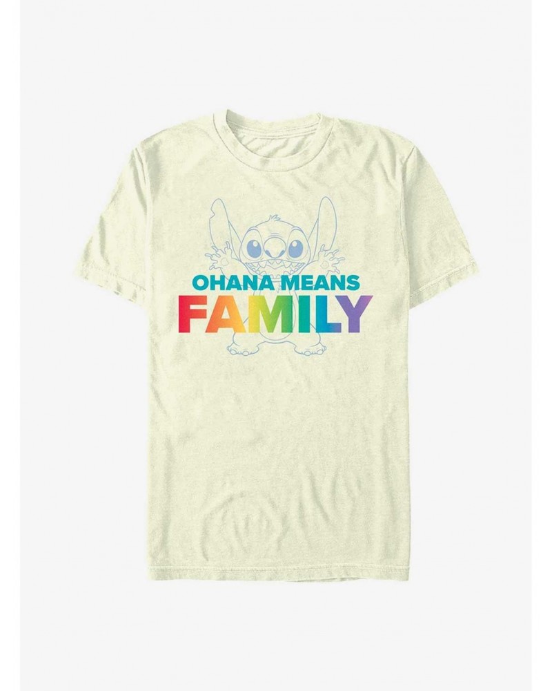 Disney Lilo & Stitch Ohana Pride T-Shirt $7.41 T-Shirts