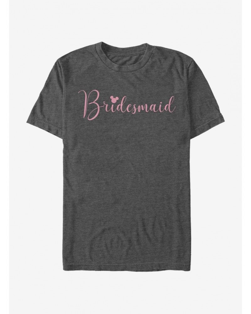 Disney Mickey Mouse Disney Bridesmaid T-Shirt $8.84 T-Shirts