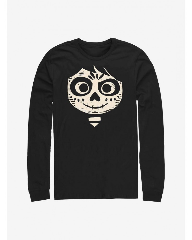 Disney Pixar Coco Miguel Face Long-Sleeve T-Shirt $14.48 T-Shirts