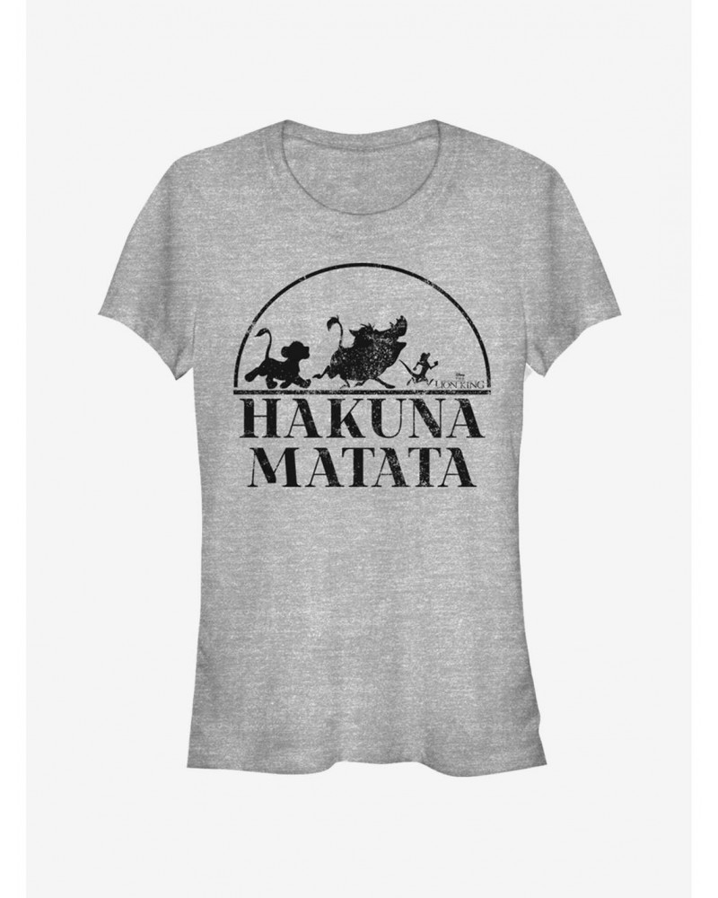 Disney The Lion King Hakuna Matata Girls T-Shirt $11.45 T-Shirts