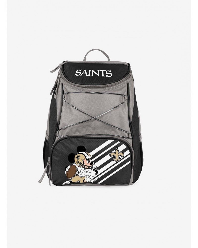 Disney Mickey Mouse NFL New Orleans Saints Cooler Backpack $18.27 Backpacks