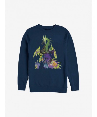 Disney Sleeping Beauty Dragon Form Crew Sweatshirt $14.76 Sweatshirts