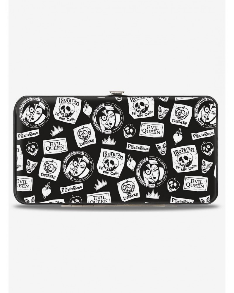 Disney Snow White's Evil Queen Icons Hinged Wallet $8.93 Wallets