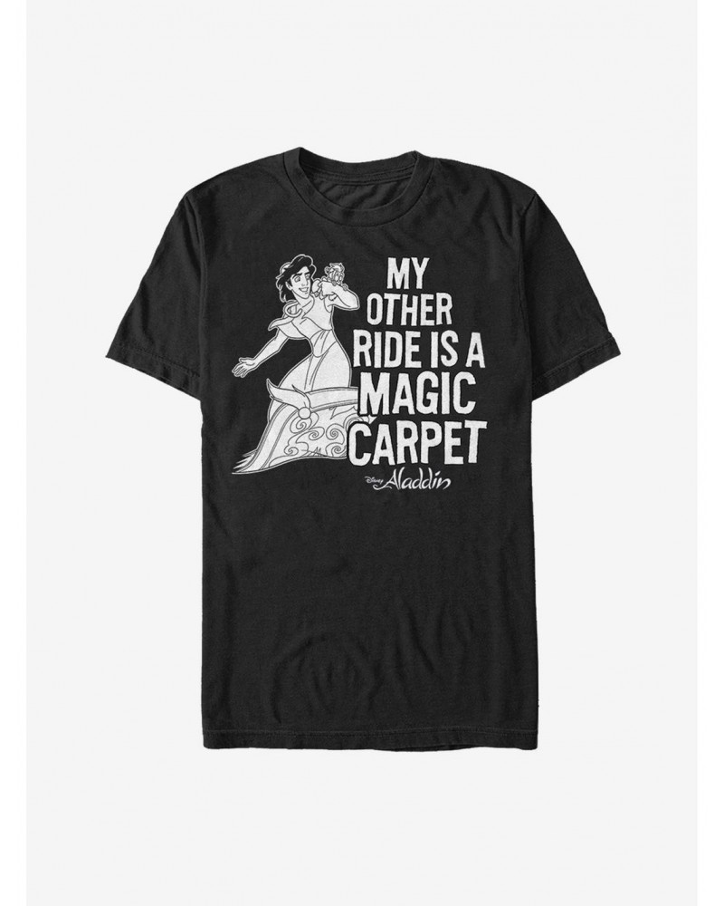 Disney Aladdin My Other Ride is a Magic Carpet T-Shirt $11.23 T-Shirts