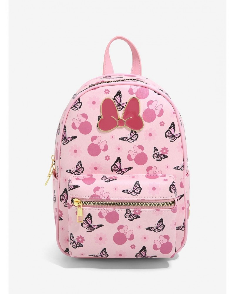 Her Universe Disney Minnie Mouse Butterfly Bow Mini Backpack $20.46 Backpacks