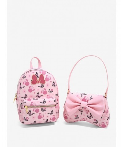 Her Universe Disney Minnie Mouse Butterfly Bow Mini Backpack $20.46 Backpacks